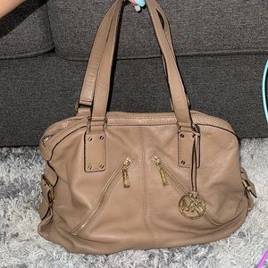 Authentic Michael Kors purse- tan